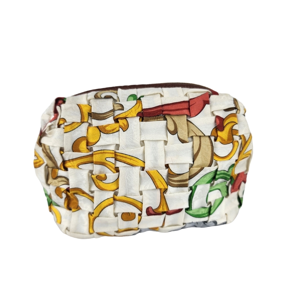 Silk Cosmetic Classic Pouch Bag 8" x 6"